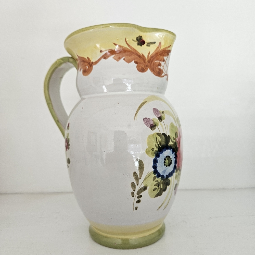 A Vintage Italian 6 And A Half Inch Pitcher. Over 70 Years Old.